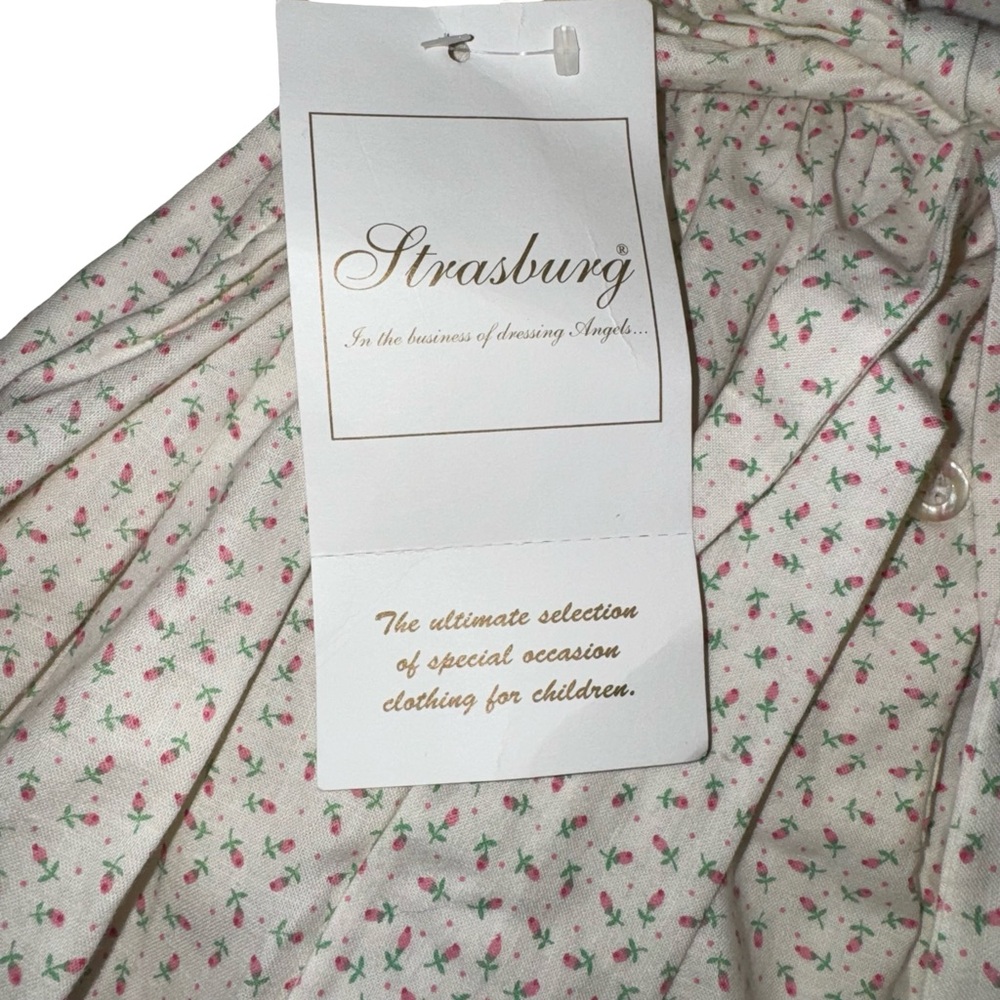 Vintage‎ Strasburg Rosebud Floral Dress NWT Deadstock Cottagecore  Heirloom - Picture 8 of 10